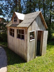 Custom-built Children's Wooden Clubhouse