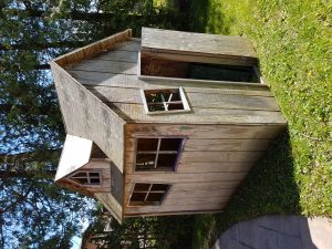 Custom-built Children's Wooden Clubhouse